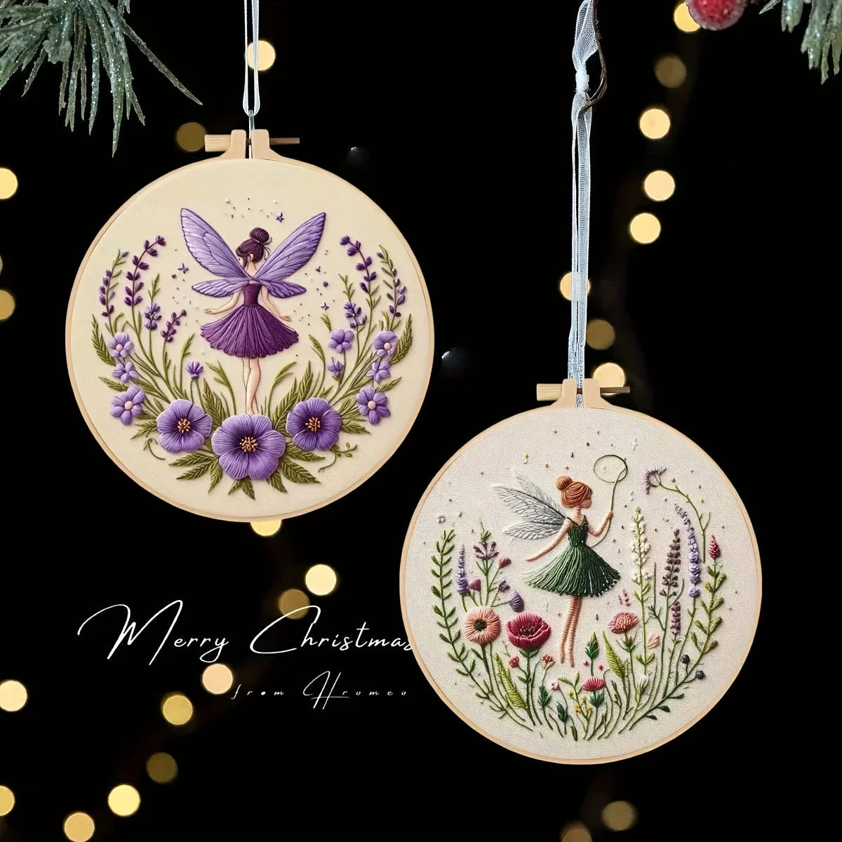 Stickset Feenmädchen | Vorgezeichnetes Motiv | Anleitung und Videos | CraftLuna