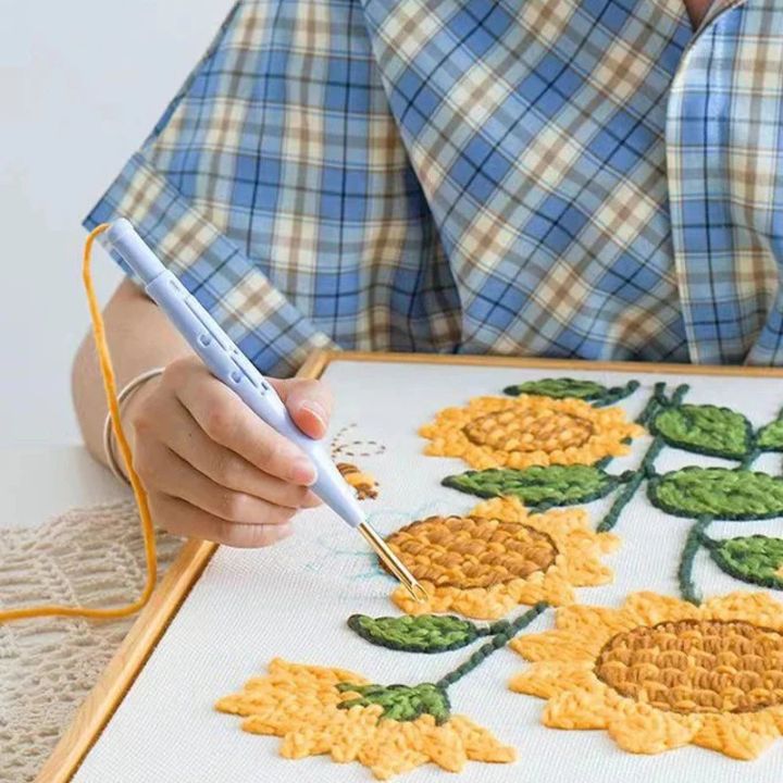Stickset | Präzise Sticktechnik | Ergonomischer Griff Komfort | StitchSage