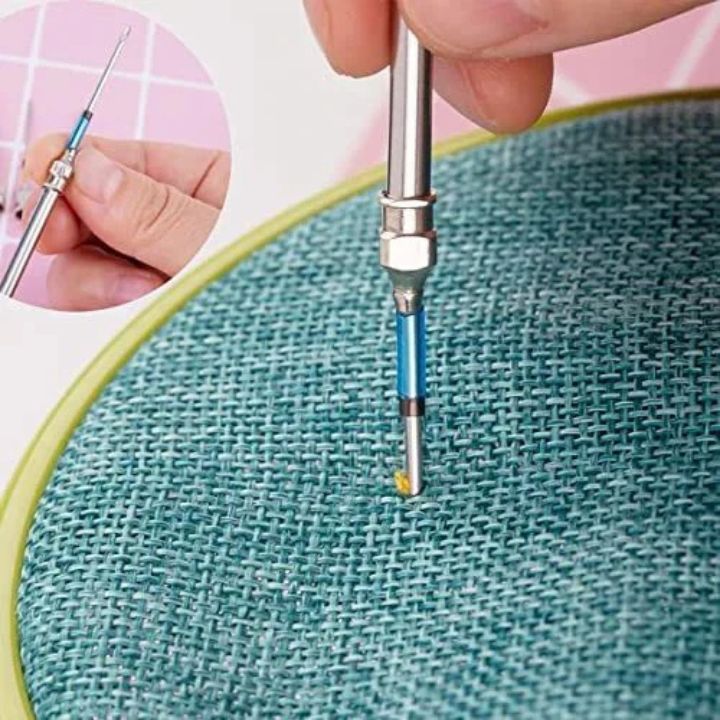 Stickset | Präzise Sticktechnik | Ergonomischer Griff Komfort | StitchSage
