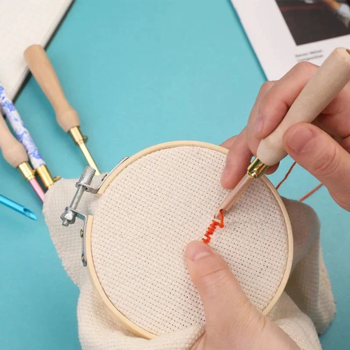 Stickset | Präzise Sticktechnik | Ergonomischer Griff Komfort | StitchSage