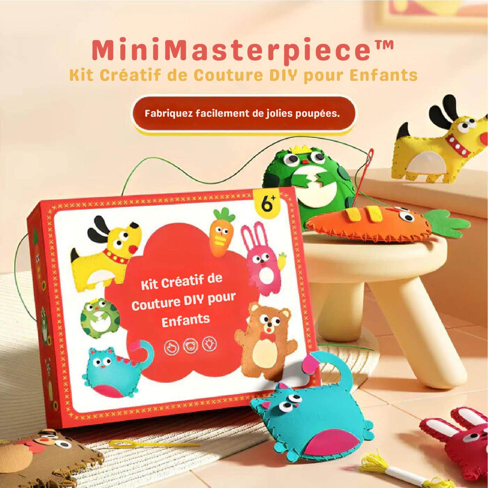StitchSpark™ — Entfache das Selbstvertrauen und die Kreativität deines Kindes mit jedem Stich!