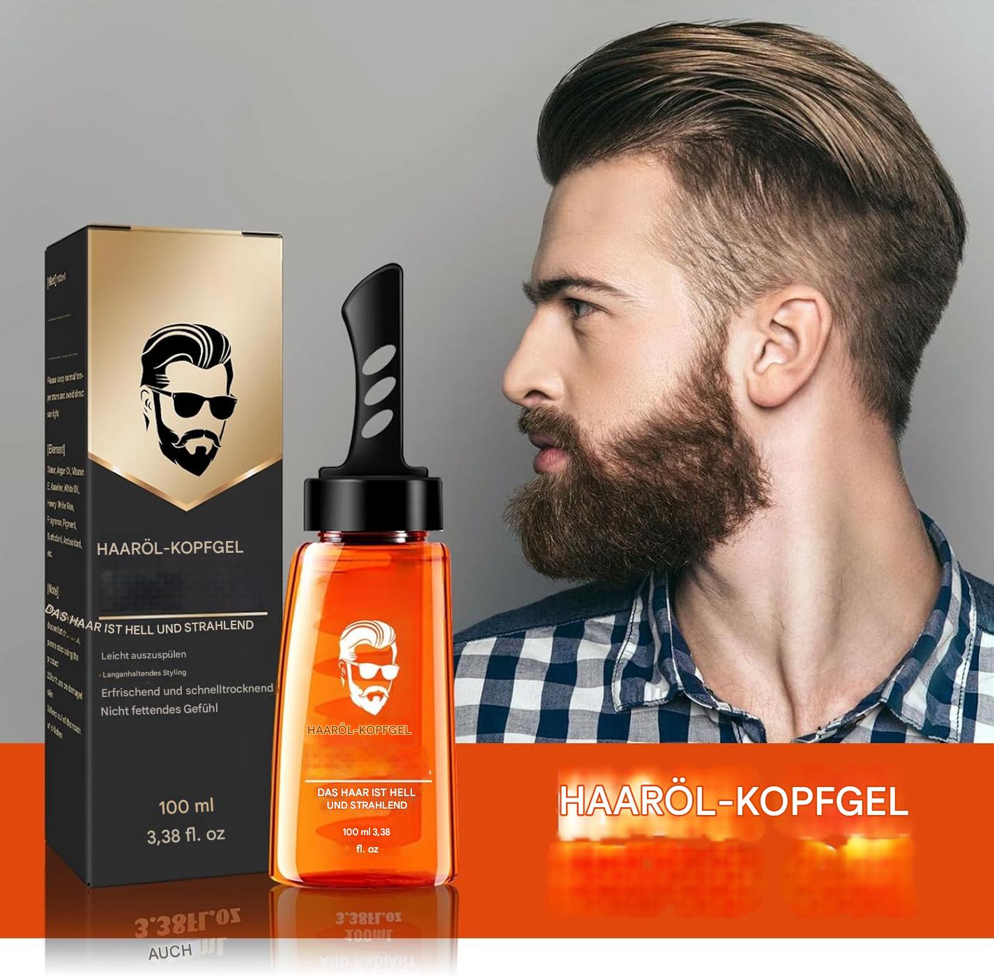 Styling Gel | Nicht fettendes Haaröl Finish | Langanhaltender Halt ohne Rückstände | StyleComb