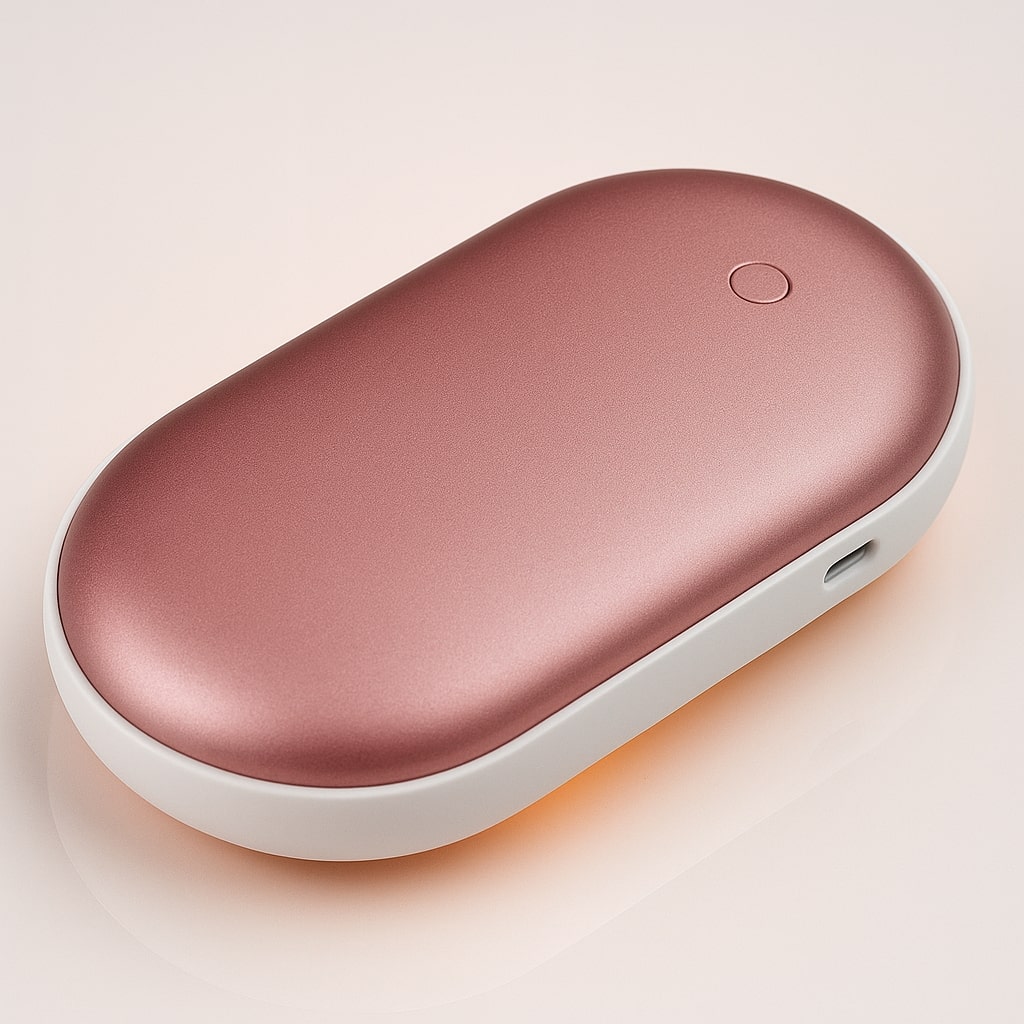 Taschenwärmer | Elektrischer Handwärmer mit Powerbank | 3 Heizstufen | HandHimmel