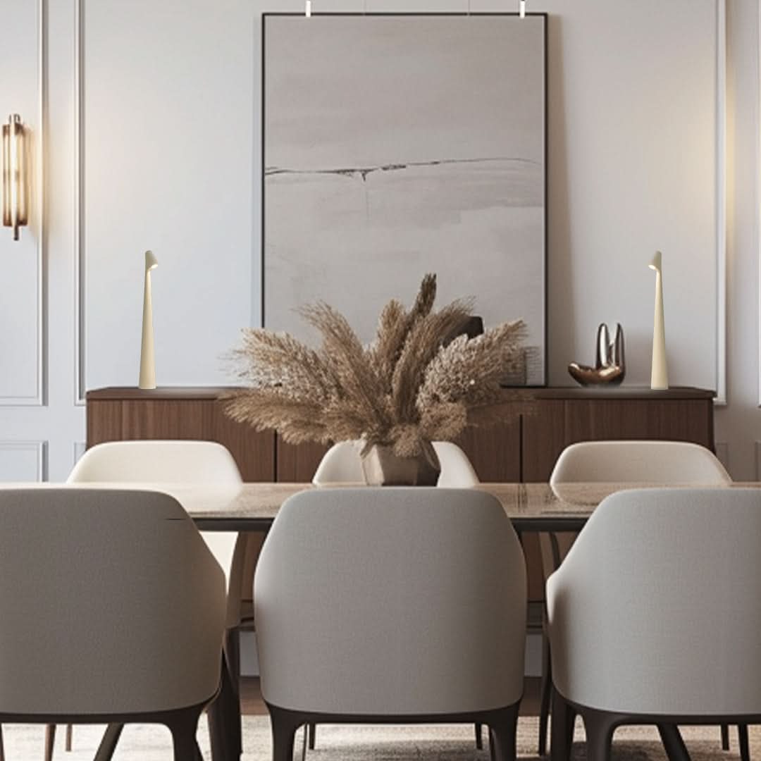 Tischlampe | Kabellose Designer LED | 3-Stufen Touch-Dimmung | Sydney