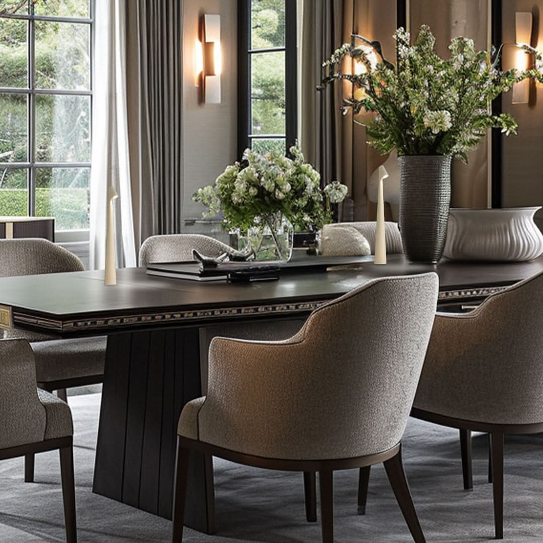 Tischlampe | Kabellose Designer LED | 3-Stufen Touch-Dimmung | Sydney