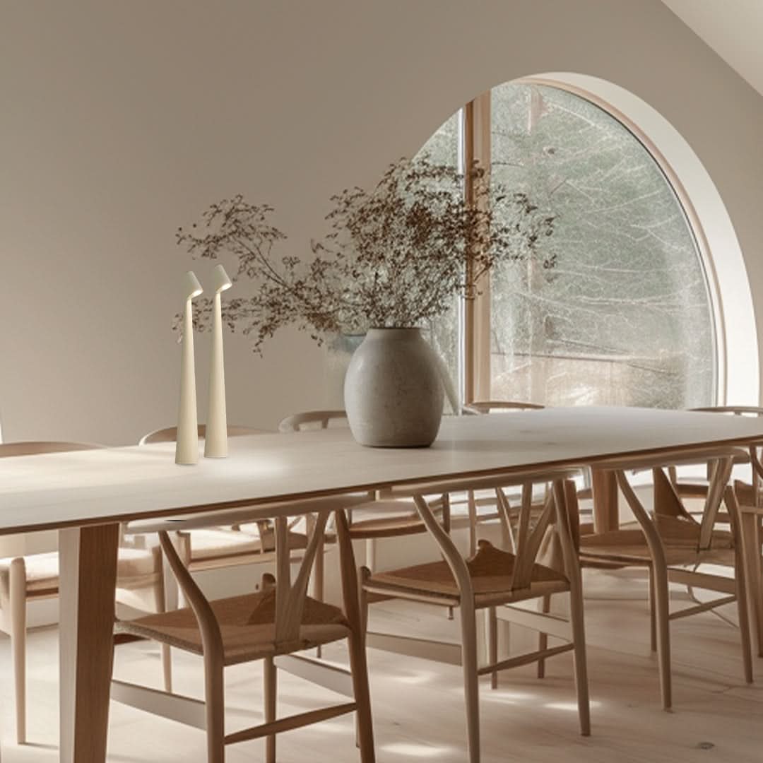 Tischlampe | Kabellose Designer LED | 3-Stufen Touch-Dimmung | Sydney