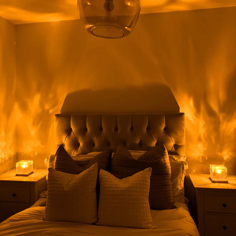 Tischlampe | LED-Stimmungslampe | 16 Farben & Farbwechsel | AuroraCube