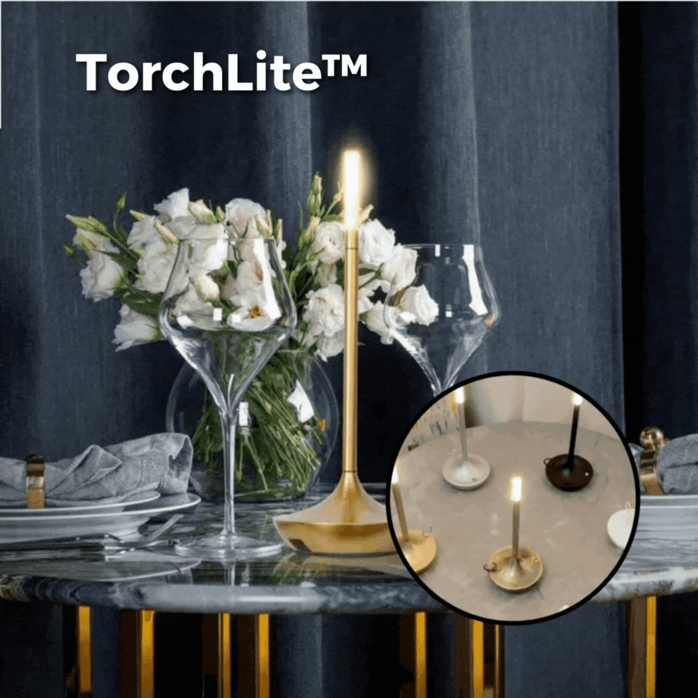 Tischlampe | Skandinavisches dimmbares Umgebungslicht | TorchLite