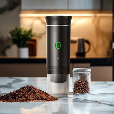 To-Go Kaffeebereiter | Kabellos, auf Knopfdruck | für Büro, Reise & Camping | PocketBrew