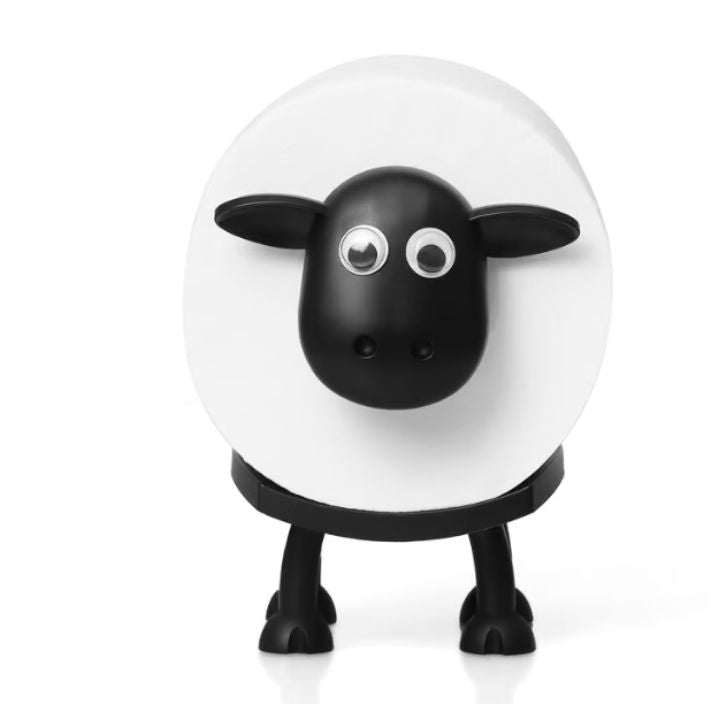 Toilettenpapierhalter | Badezimmer Deko | Freistehendes Schaf Design | Sheepy Sheets