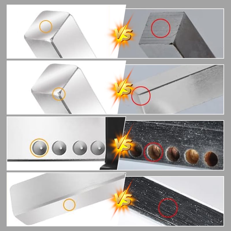 Torschloss mit Schlüssel | Rostbeständig | Federbolzen | GateSecure