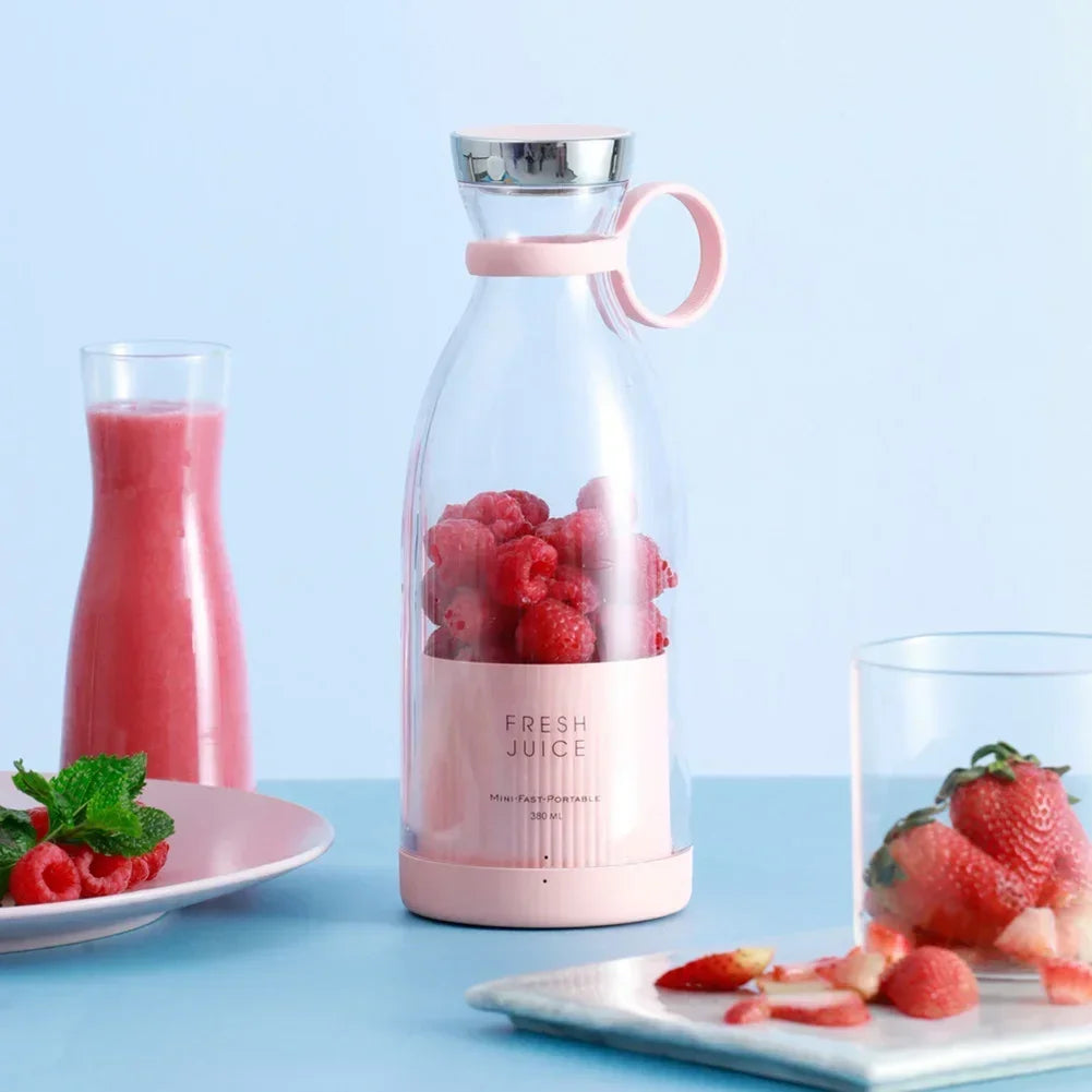 Tragbarer Mini Mixer | USB Smoothie Maker To Go | Kabelloser Entsafter für Smoothies & Shakes | Blendio