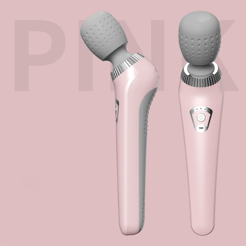 Tragbares elektrisches Massagegerät | 5 Intensitäten | Kabellos, USB-Aufladbar | RelaxPulse