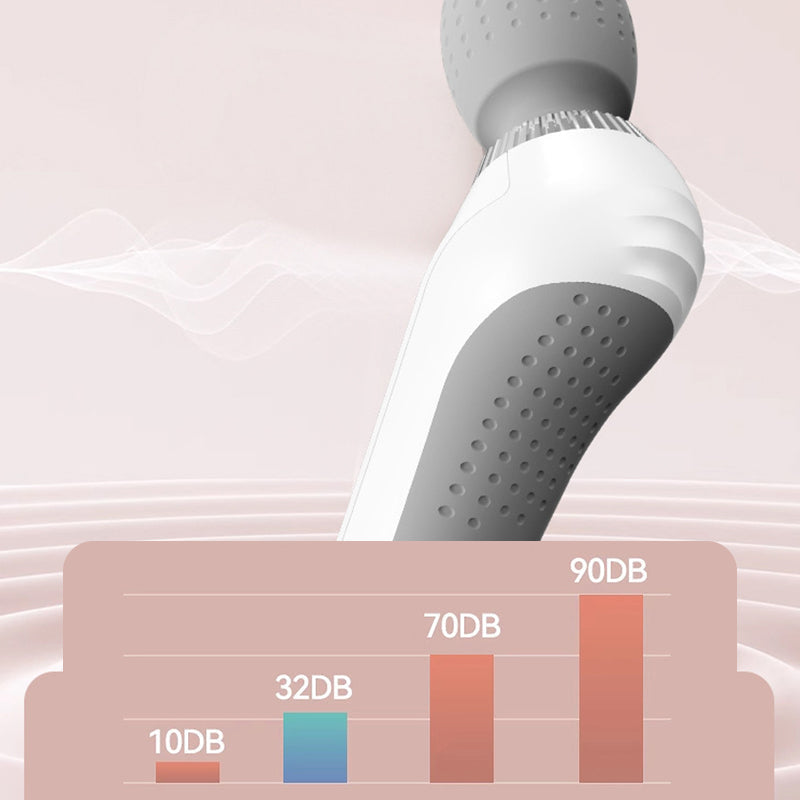 Tragbares elektrisches Massagegerät | 5 Intensitäten | Kabellos, USB-Aufladbar | RelaxPulse