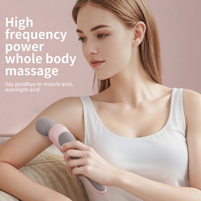 Tragbares elektrisches Massagegerät | 5 Intensitäten | Kabellos, USB-Aufladbar | RelaxPulse