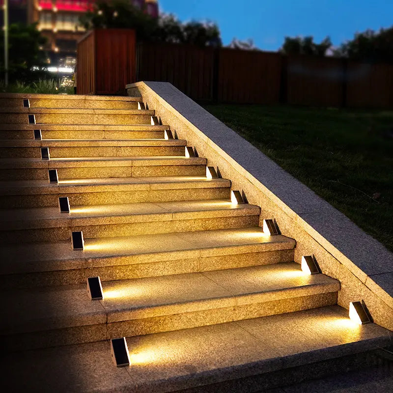 Treppenlicht | Automatische Dämmerungssteuerung | Wetterfest | StepGlow