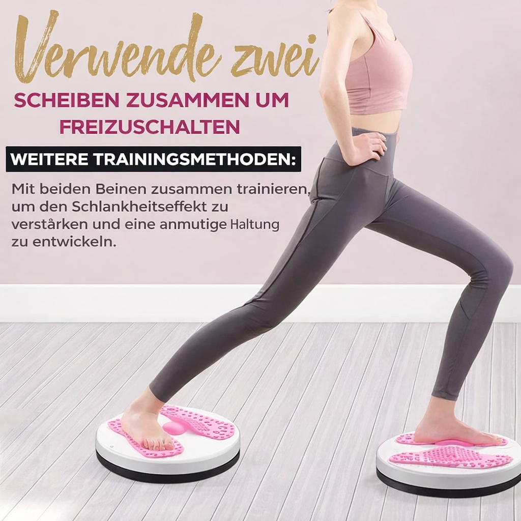 Twist Board | Bauch- & Hüfttraining | Fußmassage | Rutschfest | TwistFit