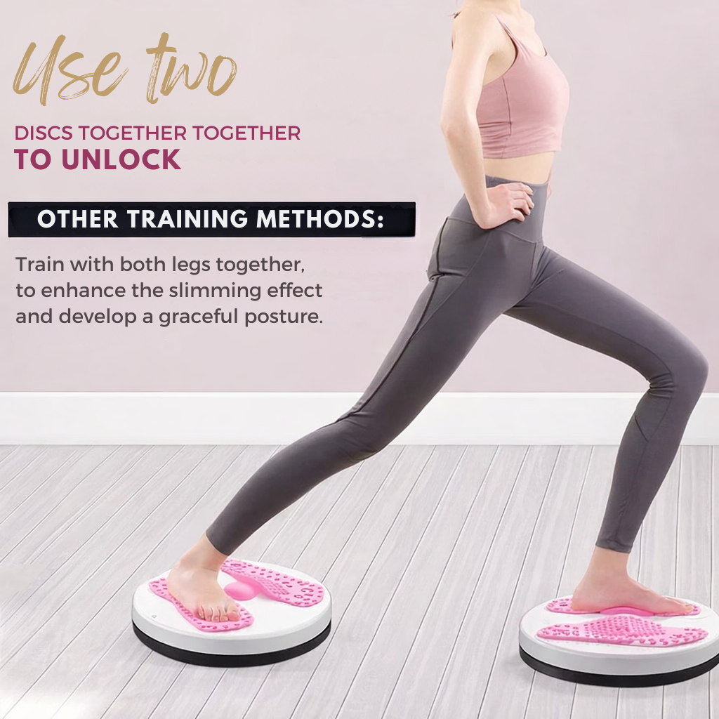 Twister | Bauch- & Hüfttraining | Fußmassage | Rutschfest | TwistFit