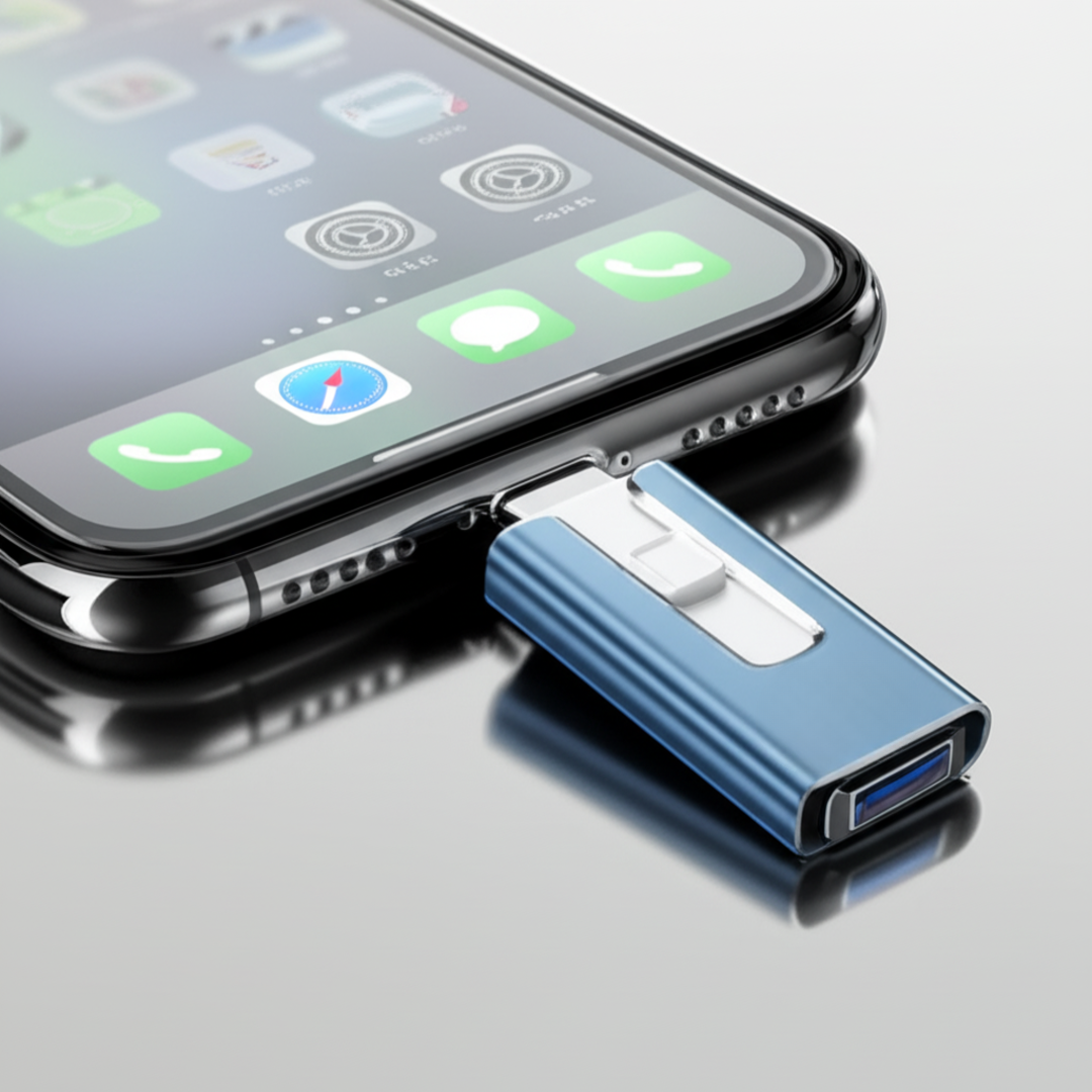 USB Stick | Extra Lagerraum | Multi Anschluss Datentransfer | SnapStick