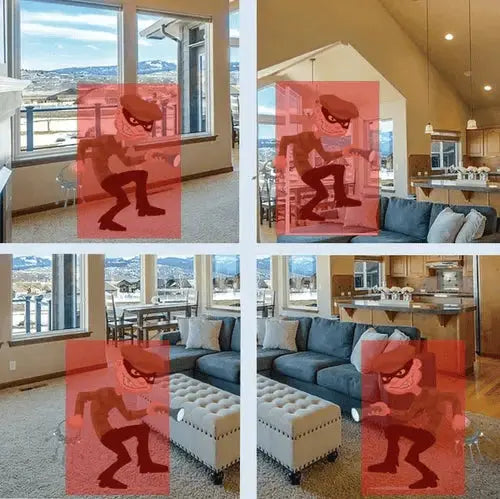 Überwachungskamera | 360 Grad Schwenk | Nachtsicht und Bewegungserkennung | | HomeOrbit