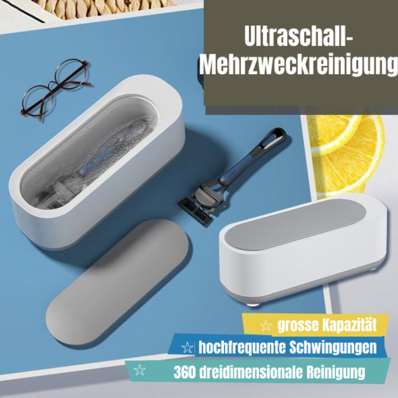 Ultraschallreiniger | 360° Tiefenreinigung | Für Schmuck & Brillen | Tragbar | SonicPure