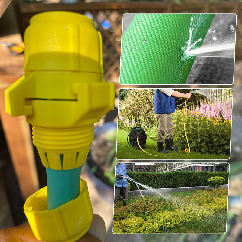 Yleismallinen letkuliitin | Vuotamaton tiiviste | Yleiskäyttöinen puutarhakasteluun | FlowSnap