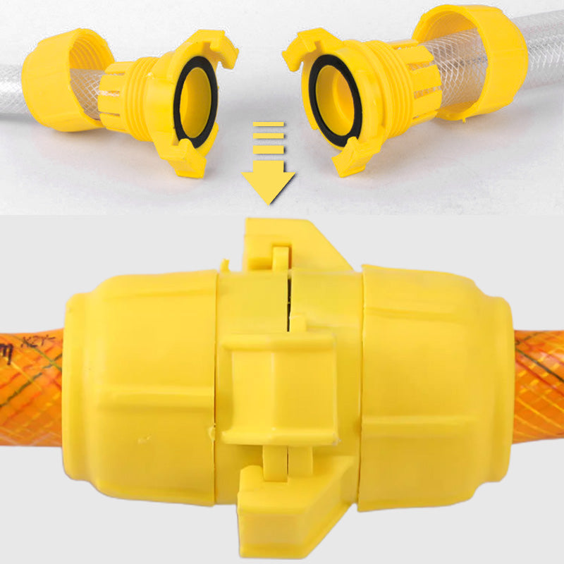 Yleismallinen letkuliitin | Vuotamaton tiiviste | Yleiskäyttöinen puutarhakasteluun | FlowSnap