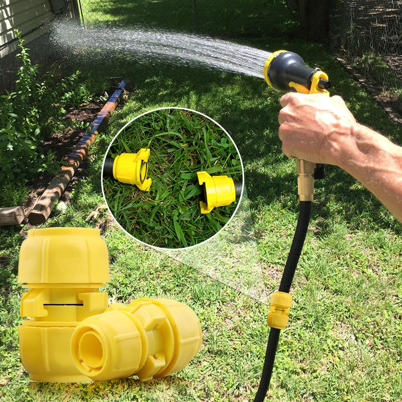 Yleismallinen letkuliitin | Vuotamaton tiiviste | Yleiskäyttöinen puutarhakasteluun | FlowSnap