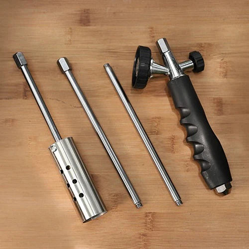 Unkrautbrenner | Chemiefreie Unkrautbekämpfung | Einstellbarer Flammenstab | Flammix