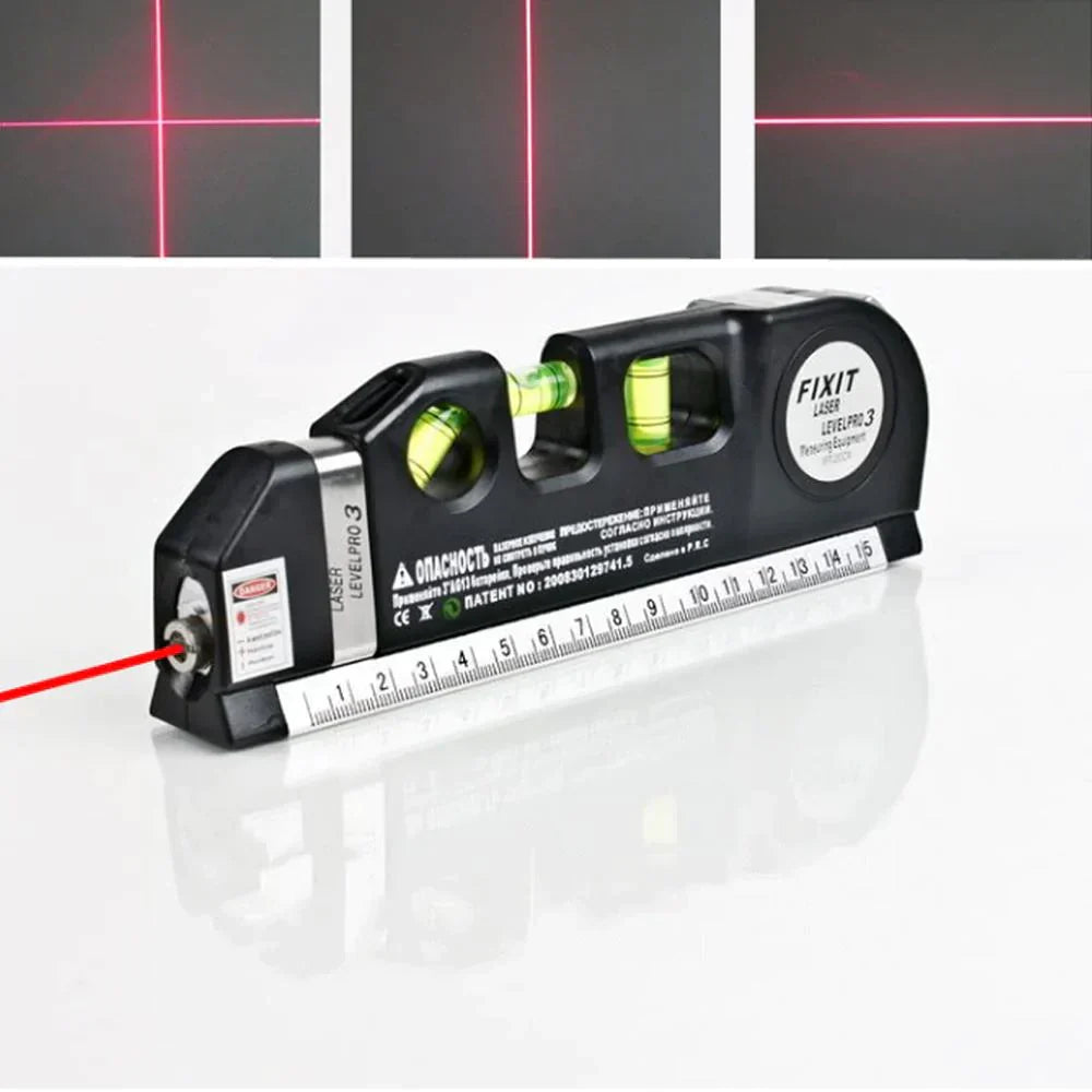 Všestranný merací systém | s meracím pásmom a čiarovým laserom | na zarovnávanie | LineMaster