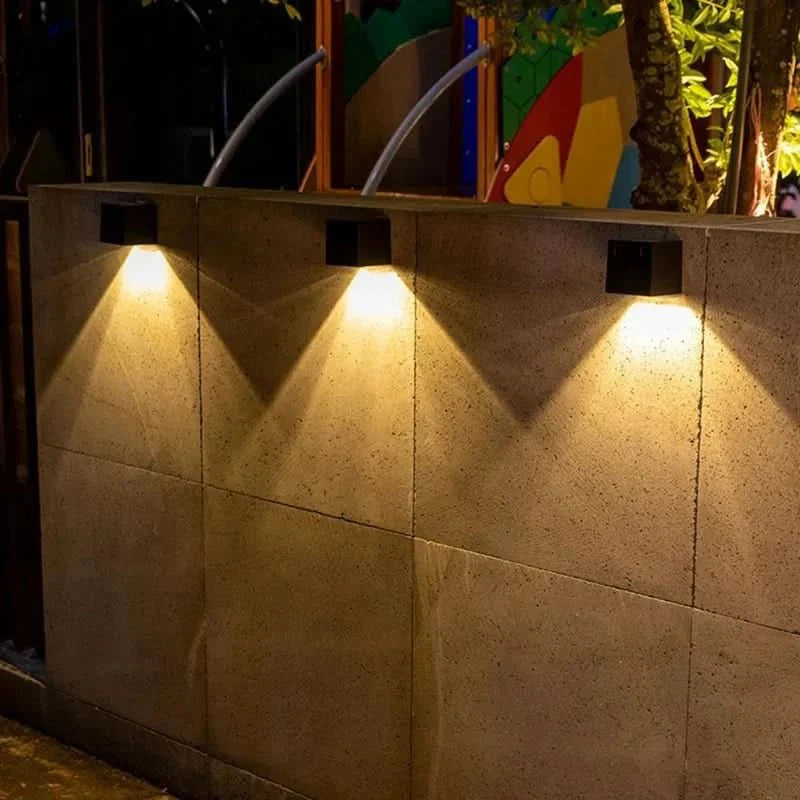 Wandleuchte | Solar LED Light | wetterfeste Wandlampe | Buenosaires