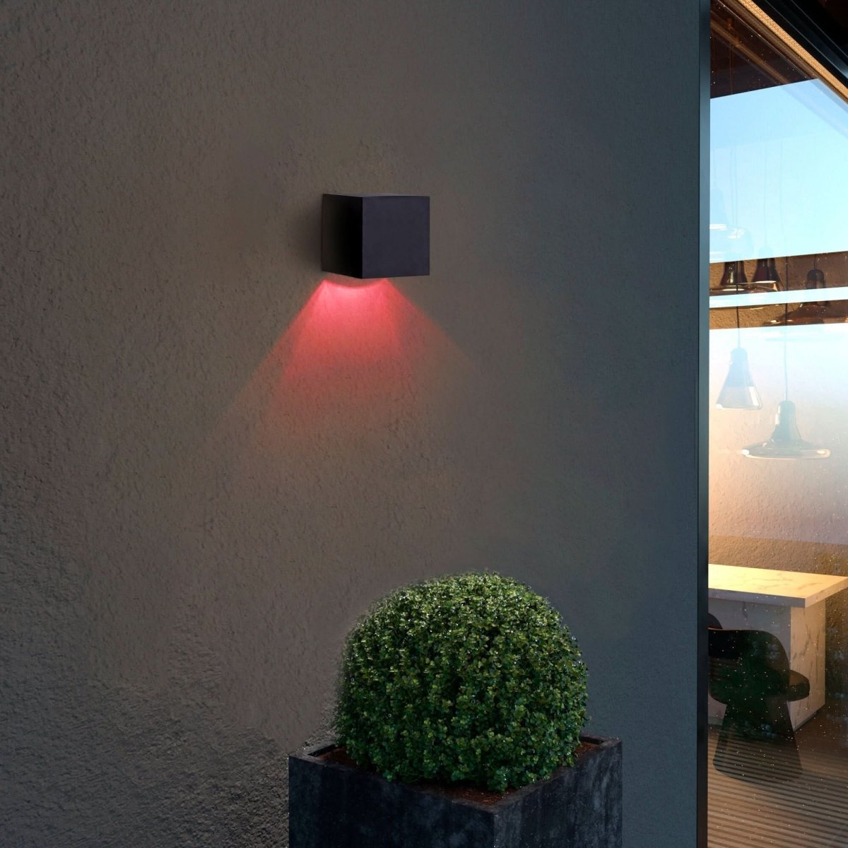 Wandleuchte | Solar LED Light | wetterfeste Wandlampe | Buenosaires