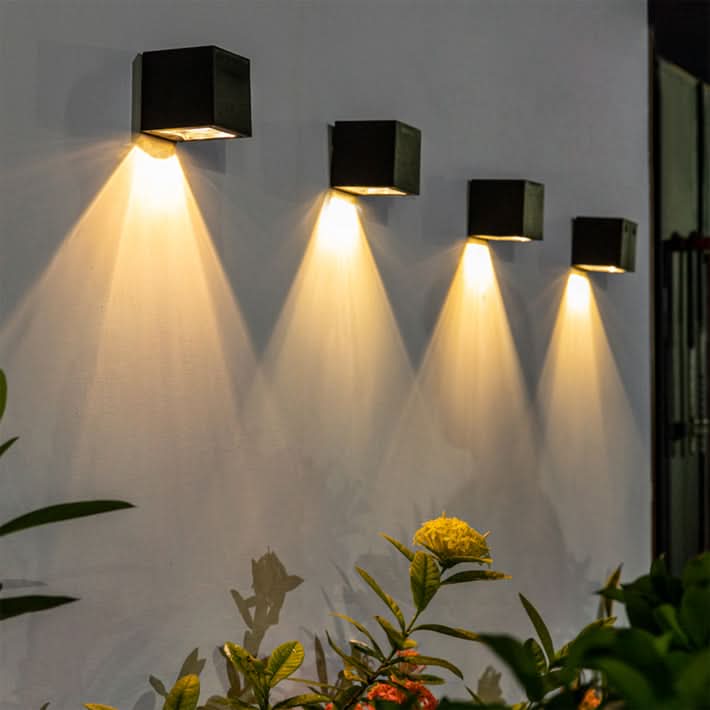 Wandleuchte | Solar LED Light | wetterfeste Wandlampe | Buenosaires