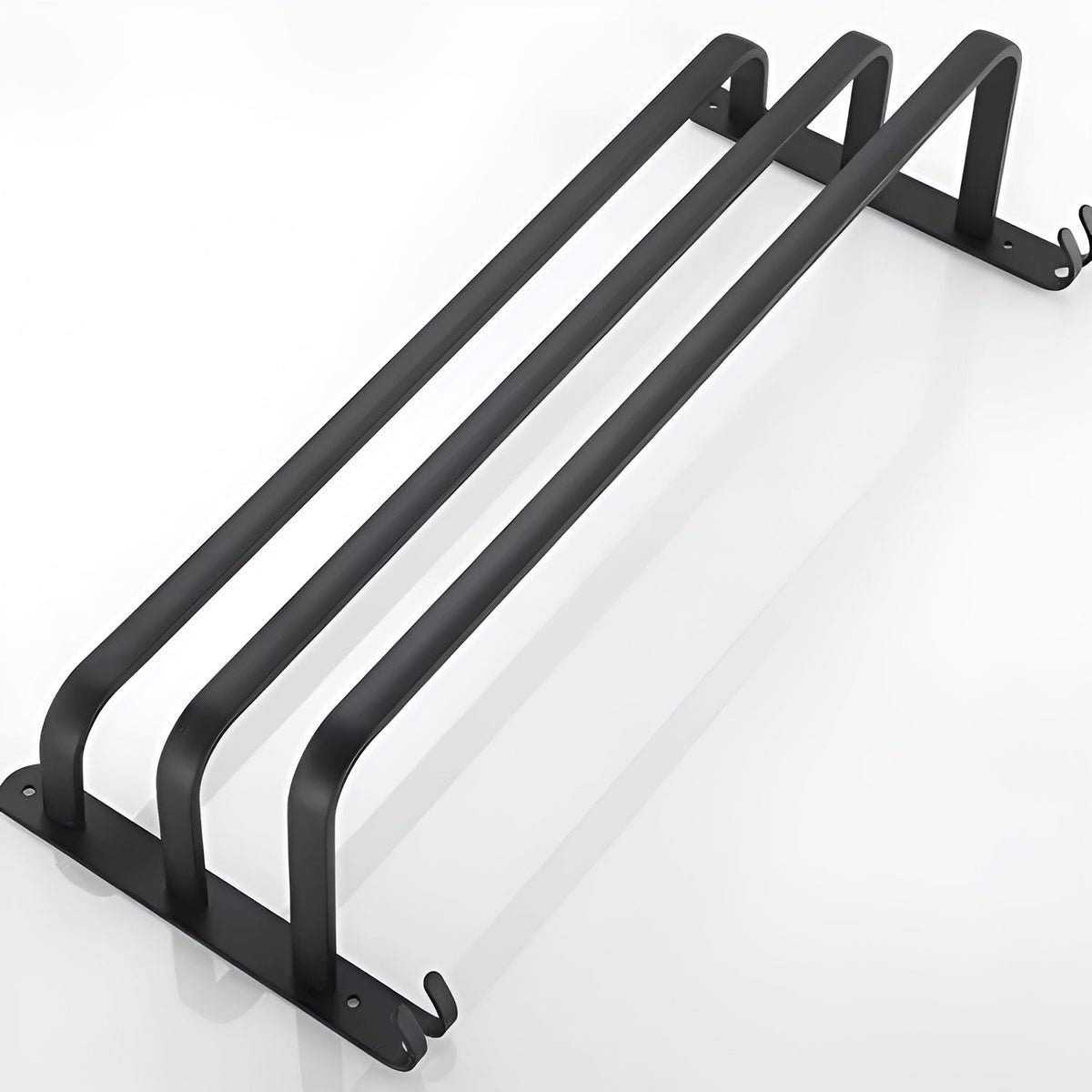 Wandmontierter Handtuchhalter | mit Haken | Platzsparend | TowerRack