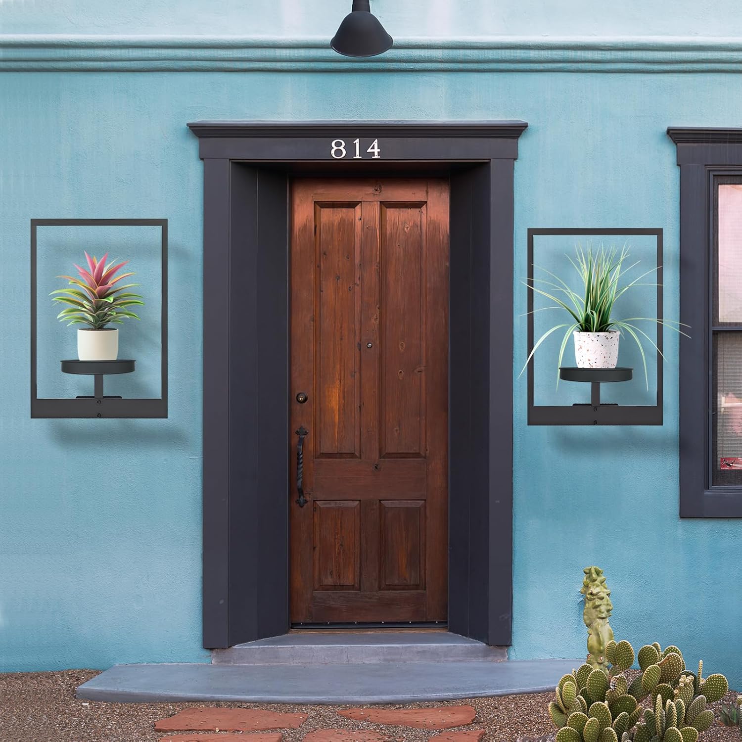 Wandpflanzenhalter | Modernes Metall-Design | Multifunktional & Platzsparend | WallBloom