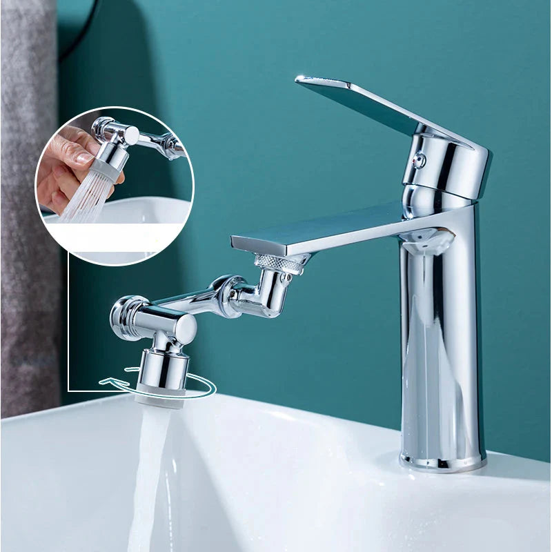 Wasserhahn Extender | 1080° Drehbar | 2 Wasser-Modi | FlexFlow