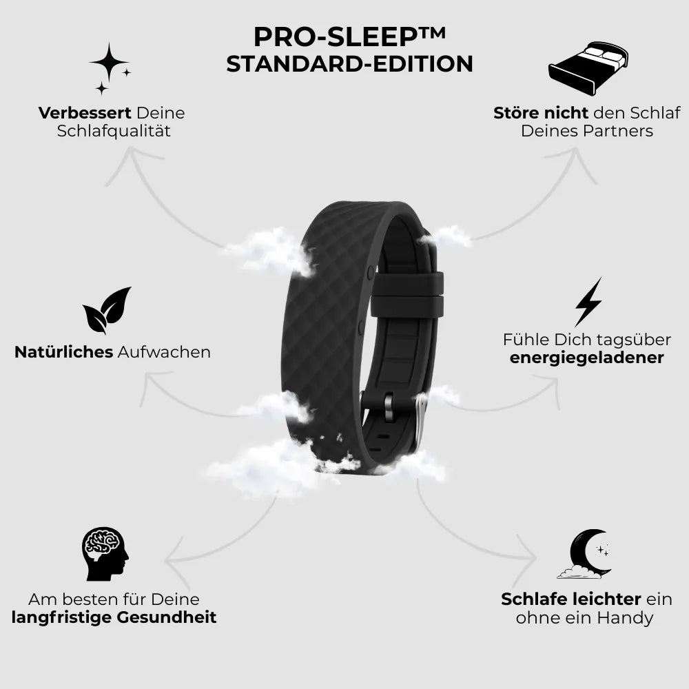 Wecker | Leises Aufwachen ohne Ton | Einstellbare Intensität | ProSleep