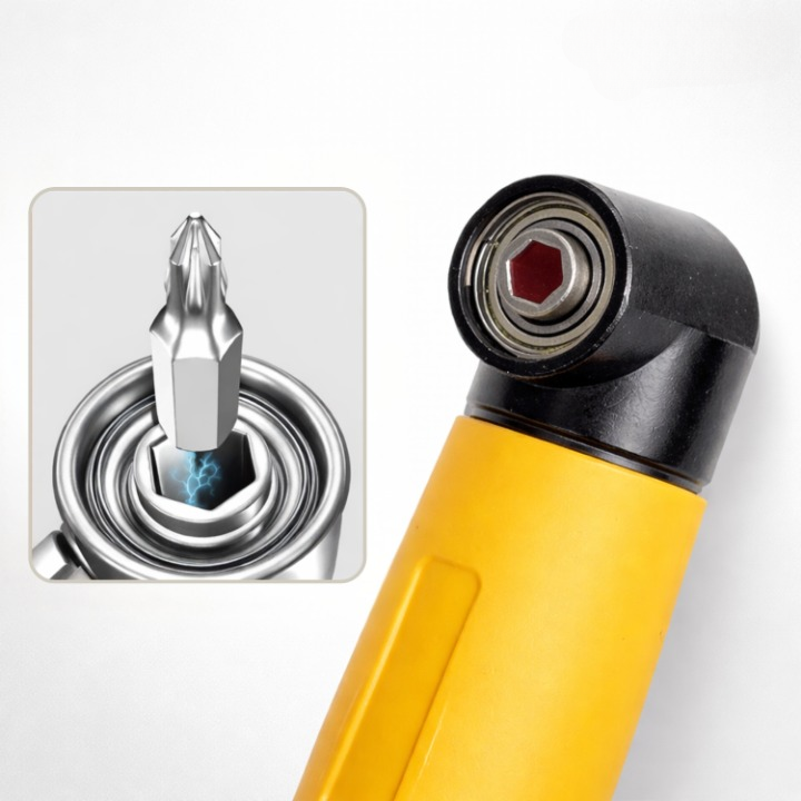 Winkelbohrer-Adapter | Für enge Stellen | Magnetische Bitaufnahme | AngleCraft