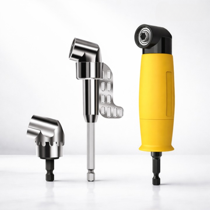 Winkelbohrer-Adapter | Für enge Stellen | Magnetische Bitaufnahme | AngleCraft