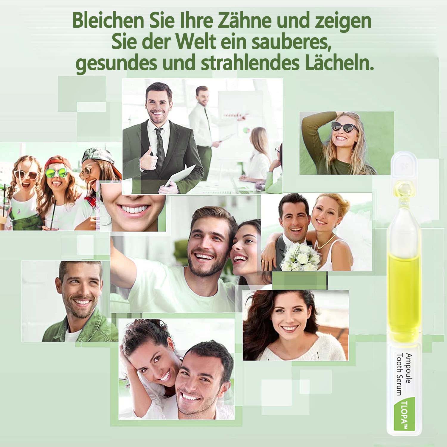 Zahnaufhellung | Zahnstein Entfernung | Natürliche Inhaltsstoffe | CalciClear