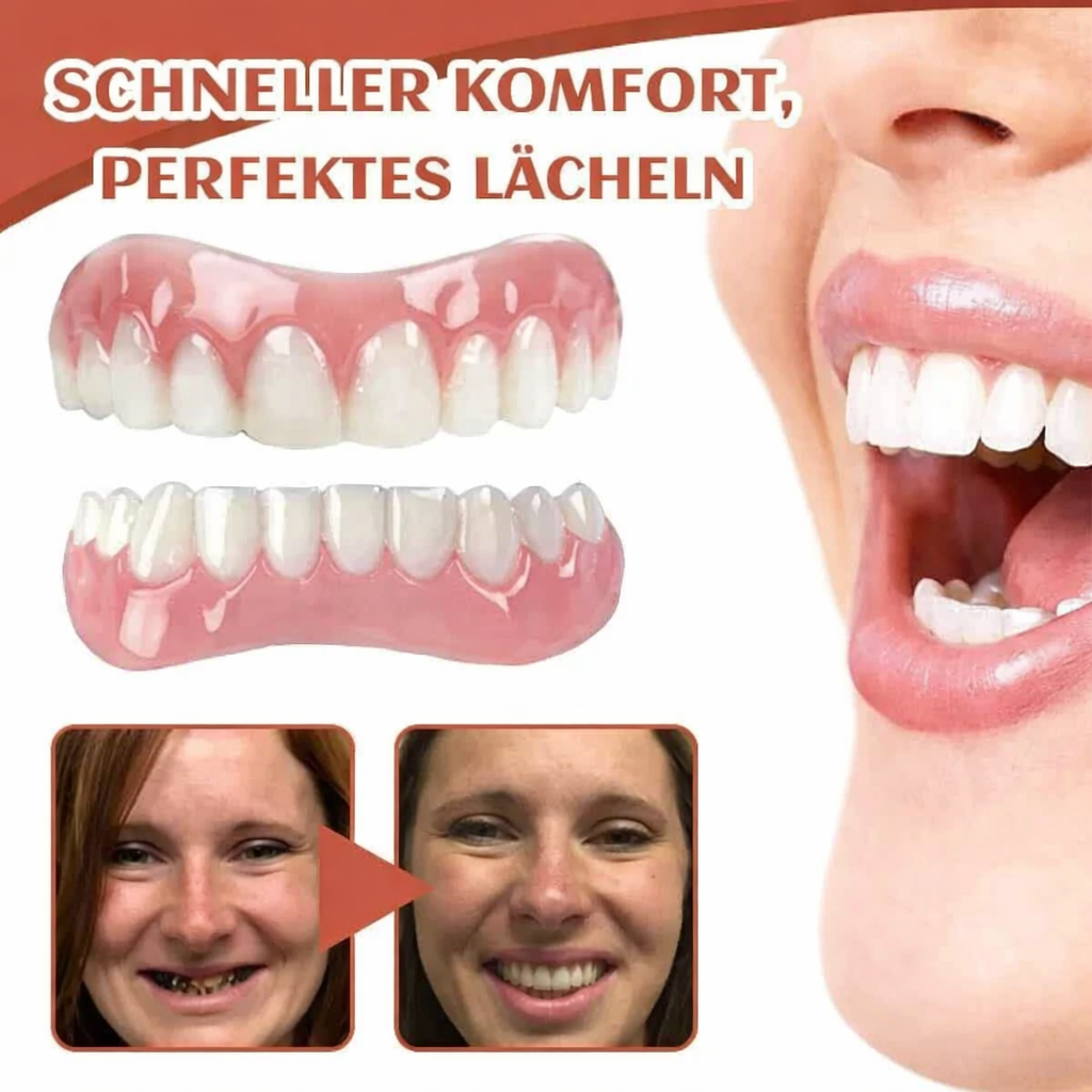 Zahnersatz Polster | Weiches Silikon | Rutschfest | ComfortCush