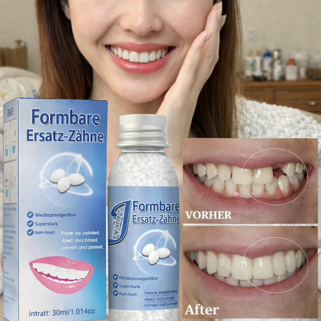 Zahnreparatur-Set | Formbarer provisorischer Zahnersatz | Revitooth