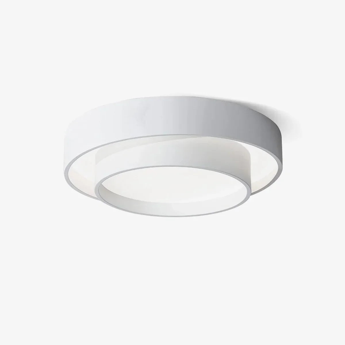 LED Deckenleuchte Metall Ø 40/50/60 cm | Schwarz, Weiss, Grau | Dimmbar per Fernbedienung, Kalt- oder Warmweiss 22