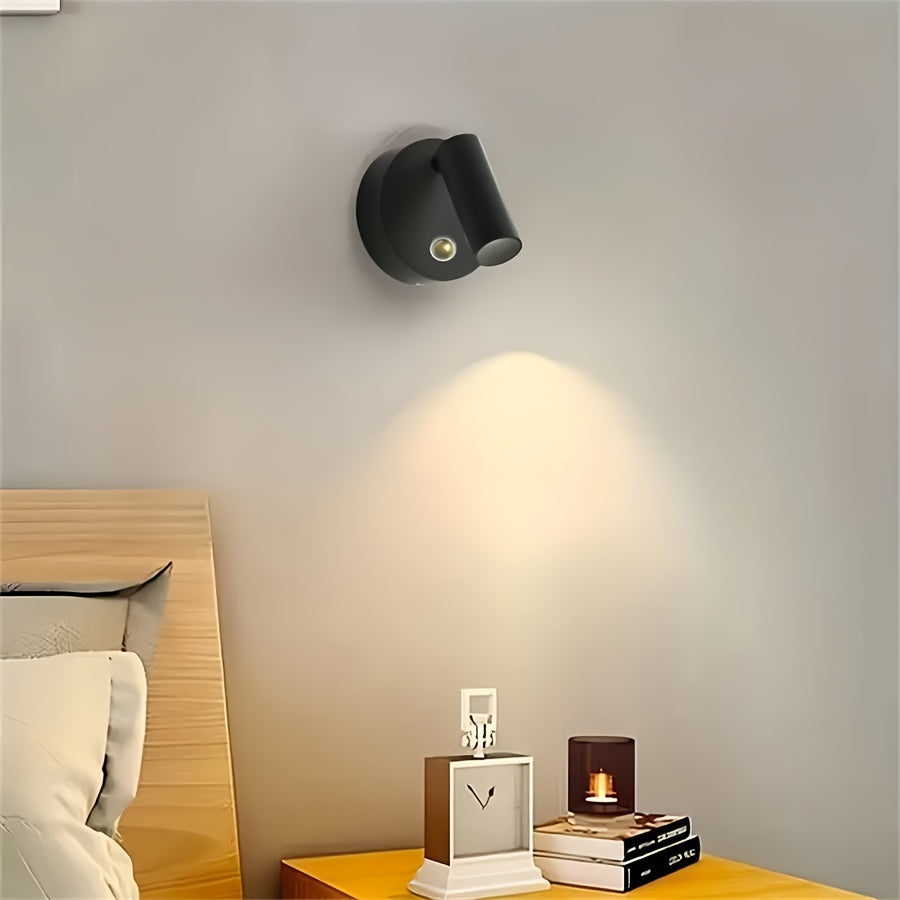 LED reflektor | Forgatható spotlámpa | Kiemelő világítás képekhez és polcokhoz | SpotGlow