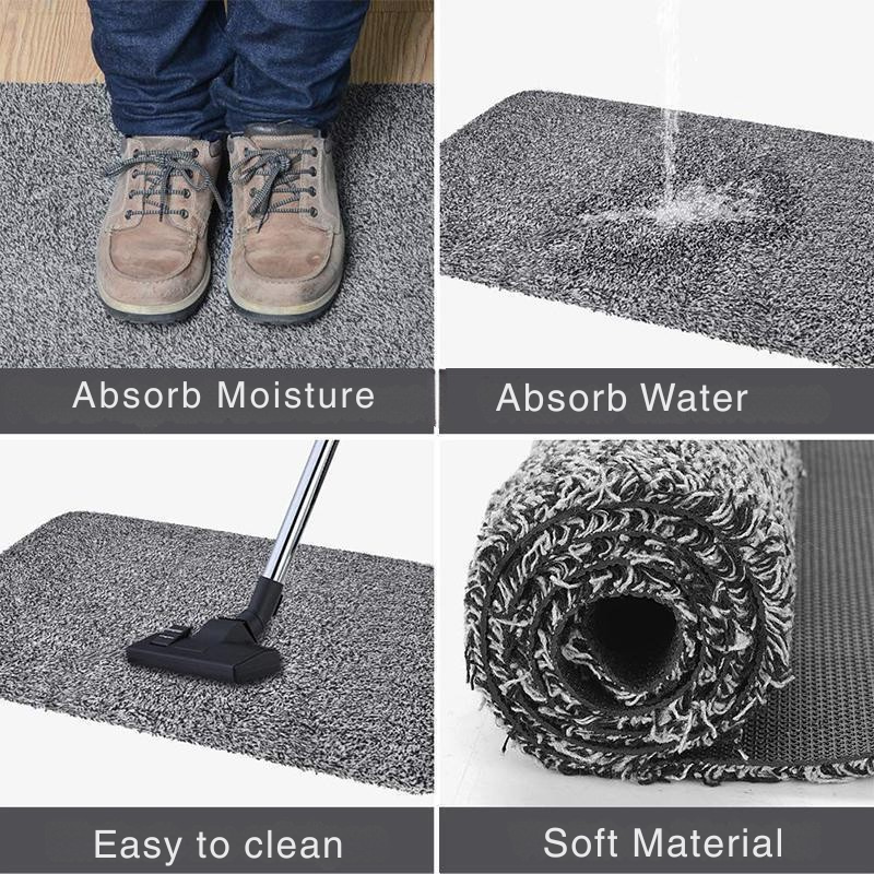 Magická savá rohož na nečistoty | 4násobná absorpce vody | Mikrovlákno, protiskluzová | Cleanstep