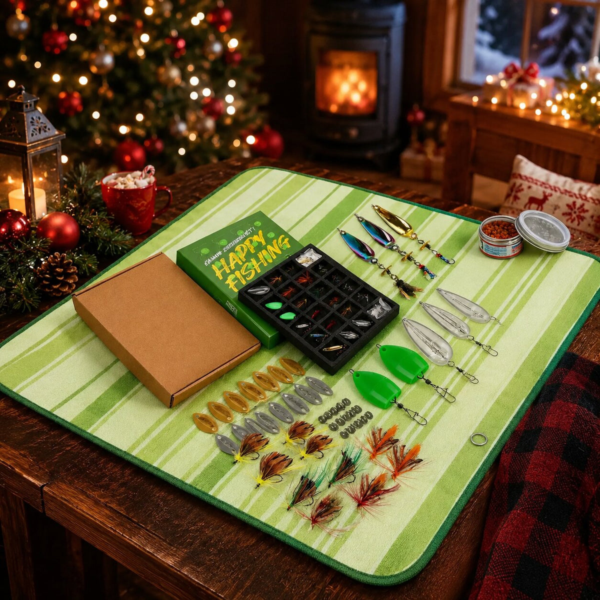 Adventskalender für Angler 2026 Herren | 24 Türchen mit Angelködern & Zubehör | Weihnachtsgeschenk für Angelfans 4