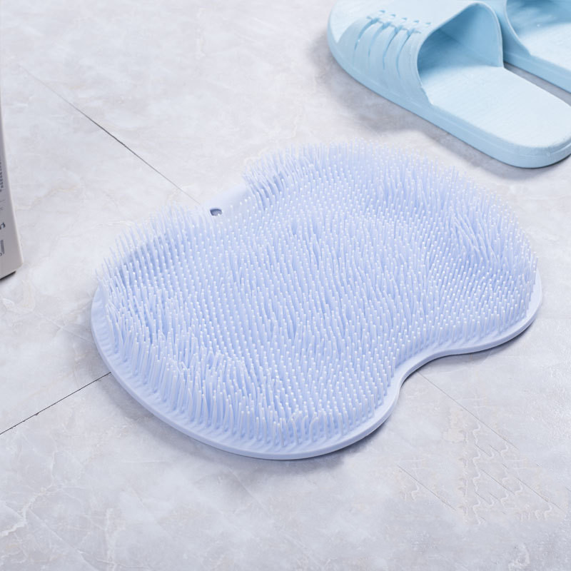 Masážní kartáč | Protiskluzový se sacím talířem | 30x25 cm pro sprchu a vanu | Glidefoam