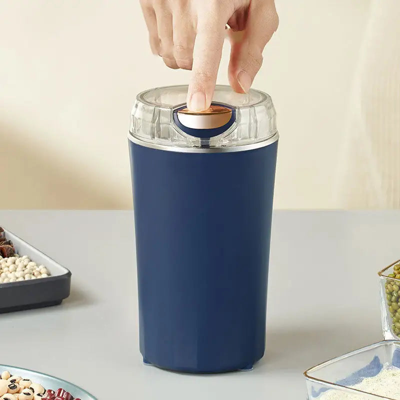 Elektrische Gewürz- und Kaffeemühle | 30.000 U/min Motor, Edelstahlklingen | Bis 80 g Fassungsvermögen für 12 Tassen Kaffee 4