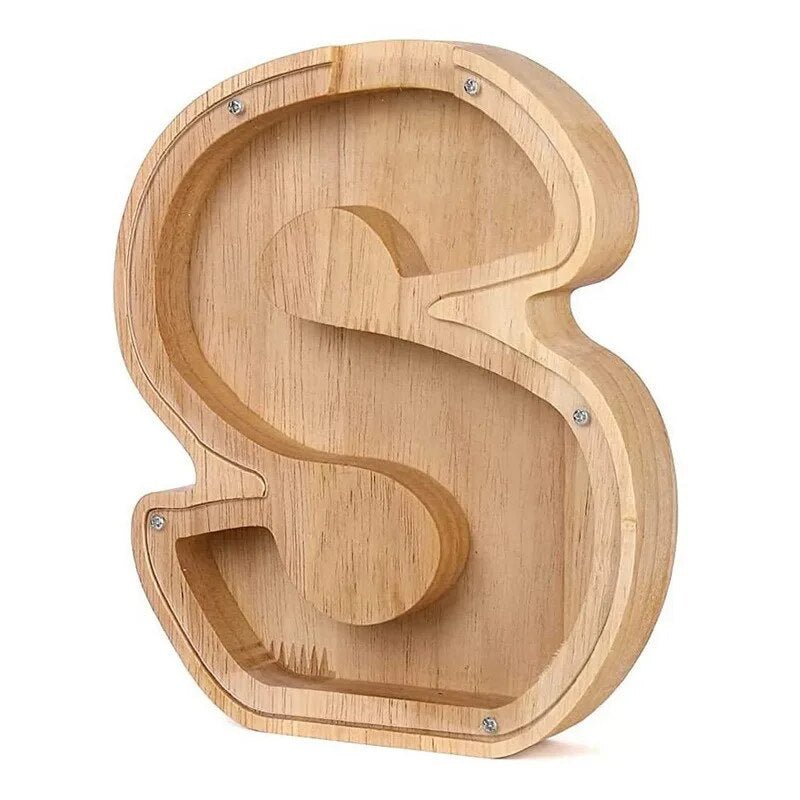 Spardose aus Holz mit Glaseinsatz | Zum Abschrauben, Münzen bleiben sichtbar | Sparhilfe zum Lernen und Verschenken 23
