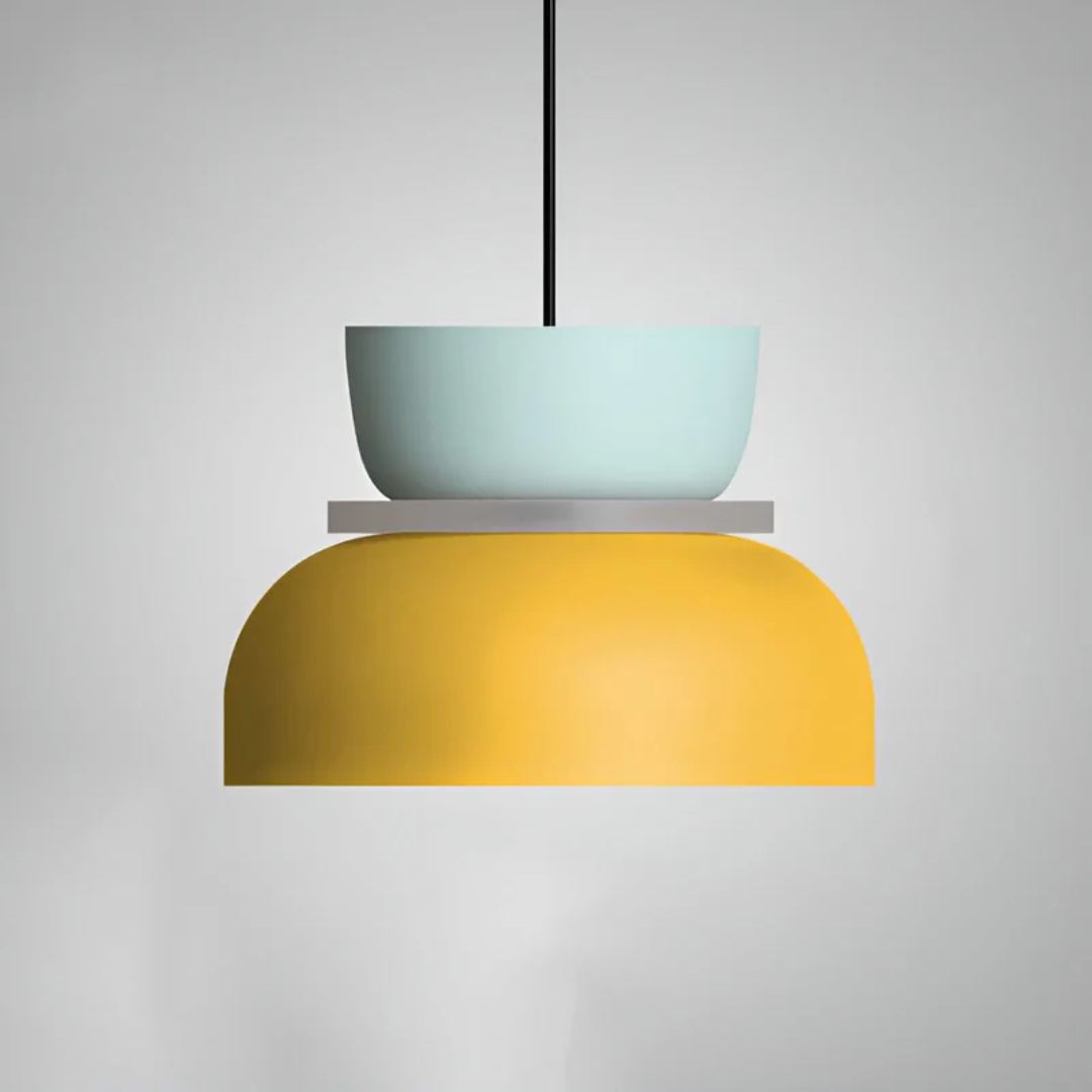 Lámpara colgante LED | Estilo macaron | Luz cálida | Macaroon